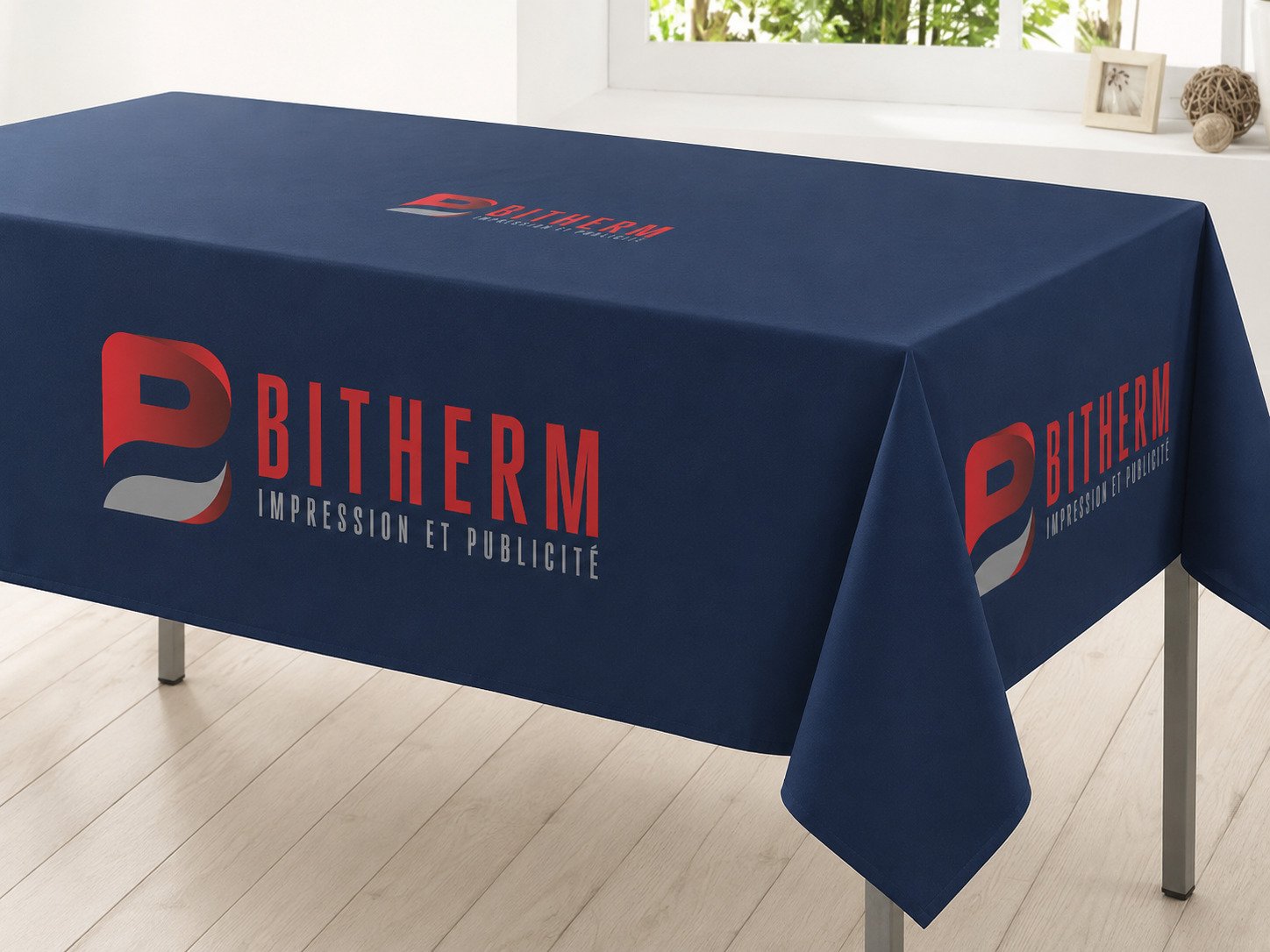 Nappe-de-Table-Publicitaire Nappe de Table Publicitaire – Image 1